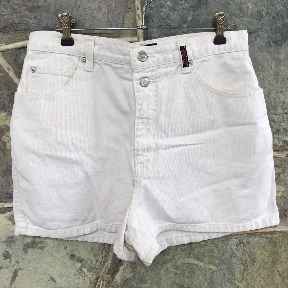 Vintage White Women’s Jean Shorts
